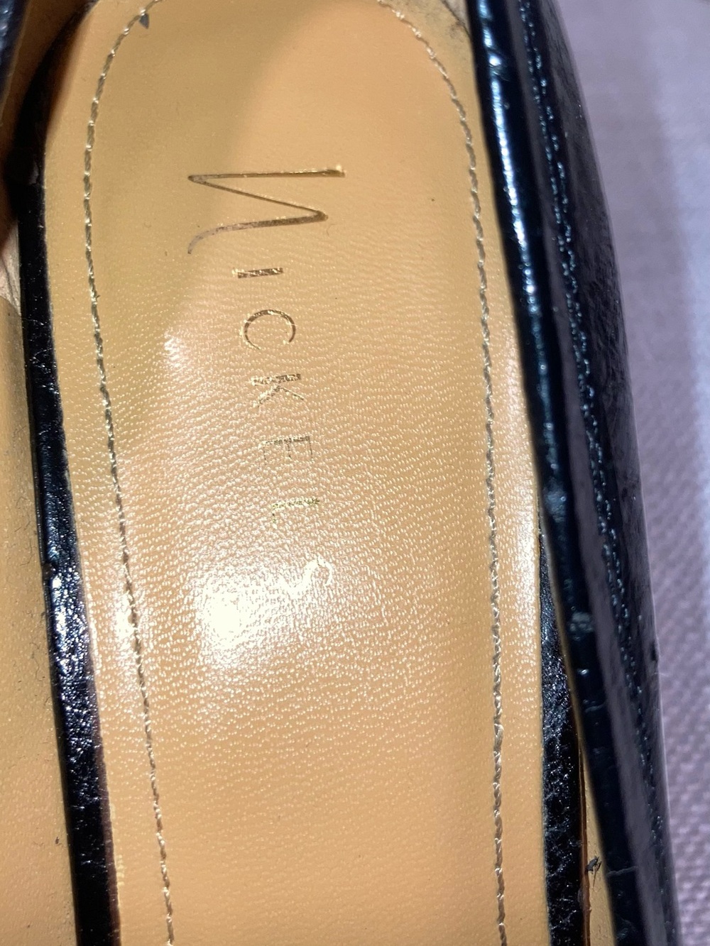 Nickels Black Patent Leather Women’s Heels